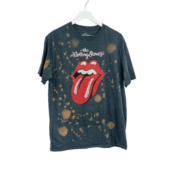 The Rolling Stones Short Sleeve Shirt Size Large - Picture 1 of 6